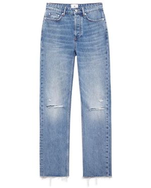 Anine Bing Straight Jeans - Azul