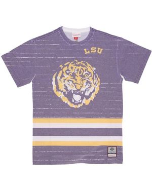 Mitchell & Ness T-Shirts - Purple