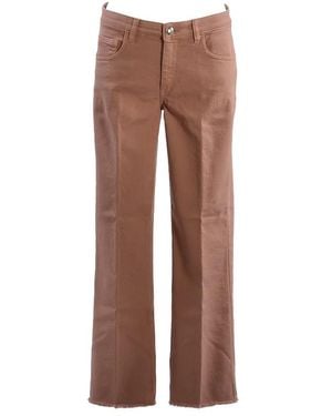 Fay Rechte Jeans - Bruin