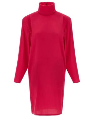 Saint Laurent Knitted Dresses - Rojo