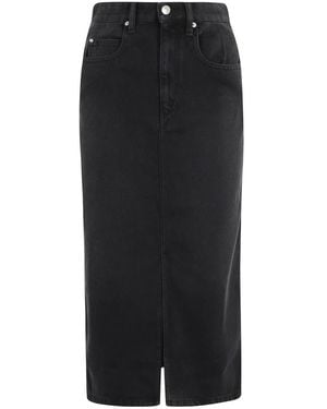 Isabel Marant Denim Skirts - Negro