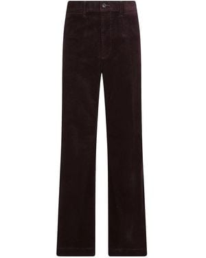 Ralph Lauren Wide Trousers - Rojo