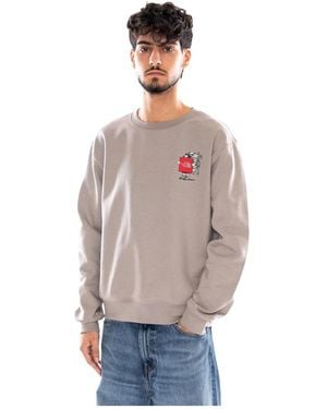 The North Face U Gear Up Get Out Relaxed Crew-Graphic - Grau