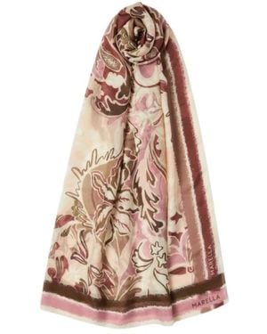 Marella Accessoires ,Veelkleurig ,Mlapapiri Stole - Naturel