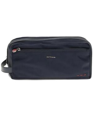 Kiton Beauty Case - Blau