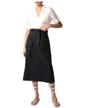 ALESSIA SANTI Midi Dresses - Negro