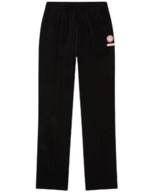 CASABLANCA Straight Trousers - Black