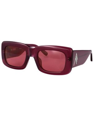 The Attico Marfa Sonnenbrille Für Einen Stilvollen Look - Rot