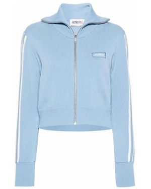 Autry Logo Cardigan - Blauw