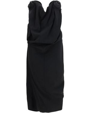 Magda Butrym Pf26 Jurk 11 - Zwart