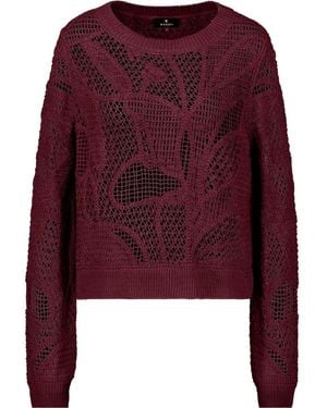 Monari Round-Neck Knitwear - Viola