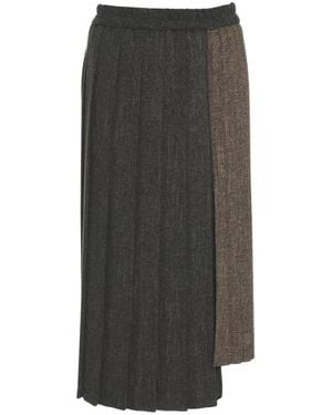 Kaos Midi Skirts - Grijs