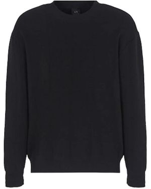 ARMANI EXCHANGE Sweatshirts - Black