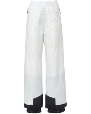 Moncler Wide Trousers - White