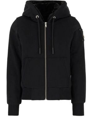 Moose Knuckles Zip-Throughs - Black