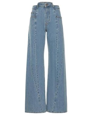 Maison Margiela Wide Jeans - Blue