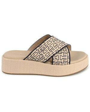 Tommy Hilfiger Sliders - Natural