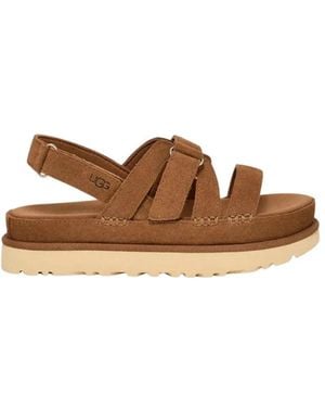 UGG Goldengaze Zehentrenner-Sandale - Braun