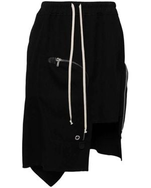 Rick Owens Midi Skirts - Black