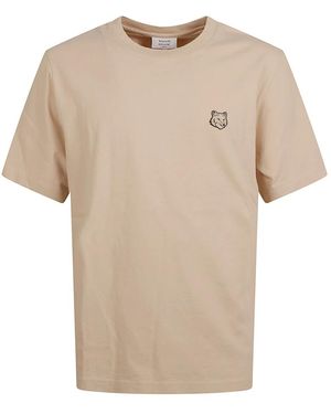 Maison Kitsuné T-Shirts - Natural