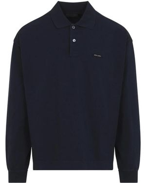 Prada Polo Sweatshirt - Blauw