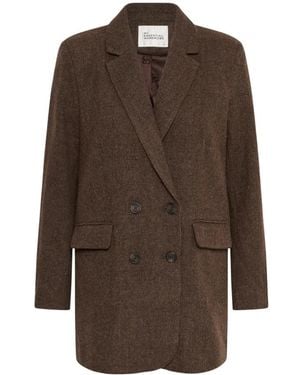 My Essential Wardrobe Blazers - Marrón