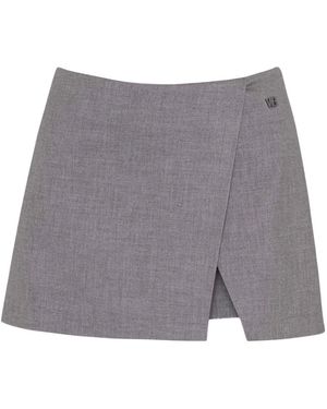 WRSTBHVR Short Skirts - Gris