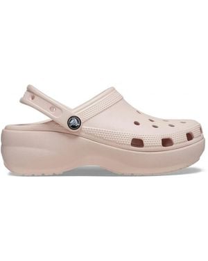 Crocs™ Sabot Classic Platform Clog - Roze