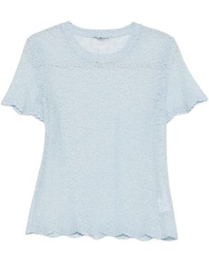 Ermanno Scervino T-Shirts - Blue