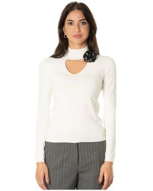 SIMONA CORSELLINI Turtlenecks - Blanc