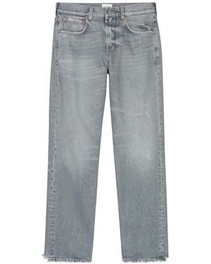 Closed Jeans ,Grijs ,Denim Grijze Denim Jeans Met Relaxte Pasvorm