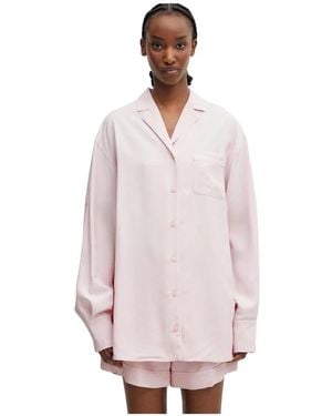 Sportmax Overhemden ,Roze ,Spxcocco Shirt