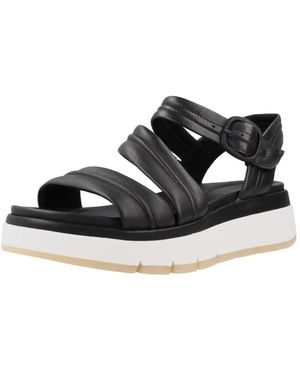 Clarks Schoenen ,Zwart ,Leer Tuscan Strap