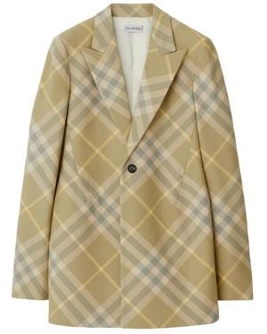 Burberry Blazers - Natural