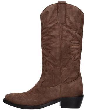 Emanuélle Vee Cowboy Boots - Marrón