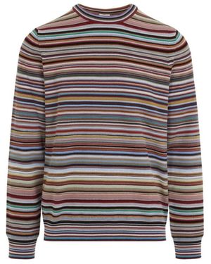 Paul Smith Round-Neck Knitwear - Gris