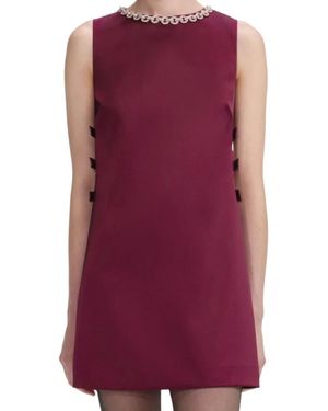 Self-Portrait Short Dresses - Paars