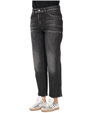 DSquared² Jeans Straight Fit Boss 10 - Schwarz