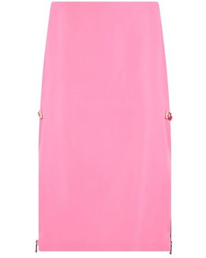 Fendi Midi Kokerrok - Roze