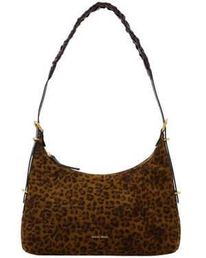 Vanessa Bruno Tassen ,Bruin ,Katoen Jess Pm Zip Bag