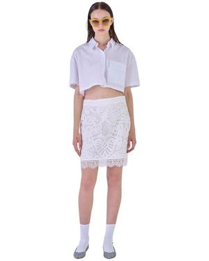 Silvian Heach Short Skirts - Weiß