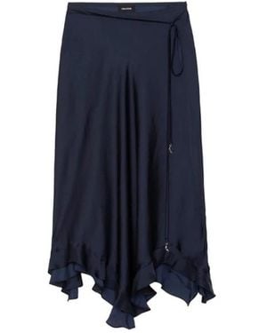 Zadig & Voltaire Midi Skirts - Blue
