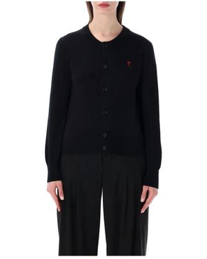 Ami Paris Cardigans - Noir
