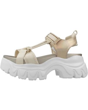 Replay Flat Sandals - Metálico