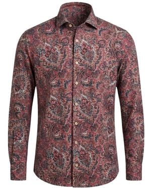 Xacus Sportshirt Mit Print - Rot