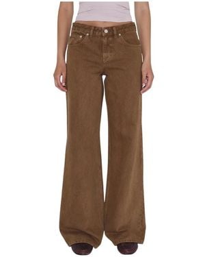Dr. Denim Rhue Low Wide - Braun