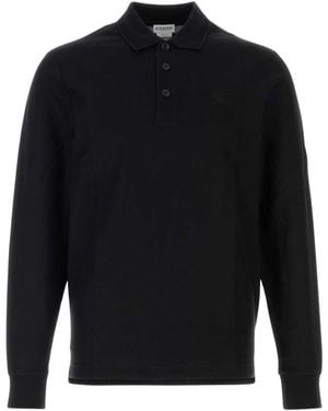 Burberry Polo Shirts - Negro