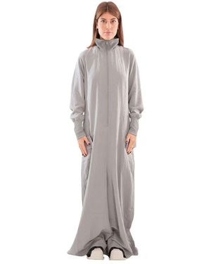 Y-3 Grauer twill zip jumpsuit
