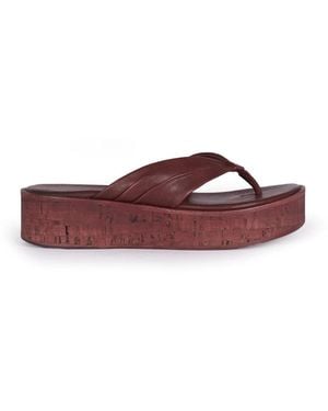 Cortana Flip Flops - Brown