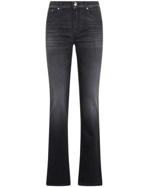Moorer Boot-Cut Jeans - Blu